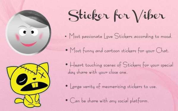 Stickers For Viber screenshot 1