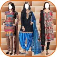 Indian Dress Fashion Montage