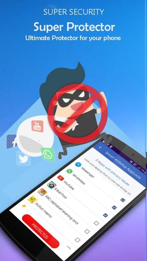 Super security Antivirus,Cleaner, Booster скриншот 3