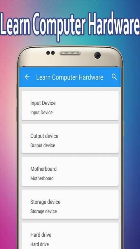 Learn Computer Hardware скриншот 4