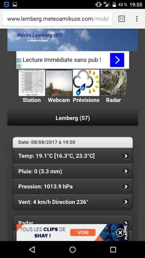 Météo Lemberg (57) скриншот 2
