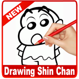 learn drawing Shin Chan иконка