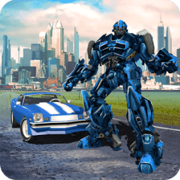 ikon Robot Muscul Car 3D