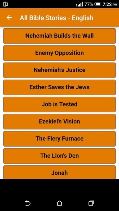 All Bible Stories in English - Full Version - Free screenshot 3