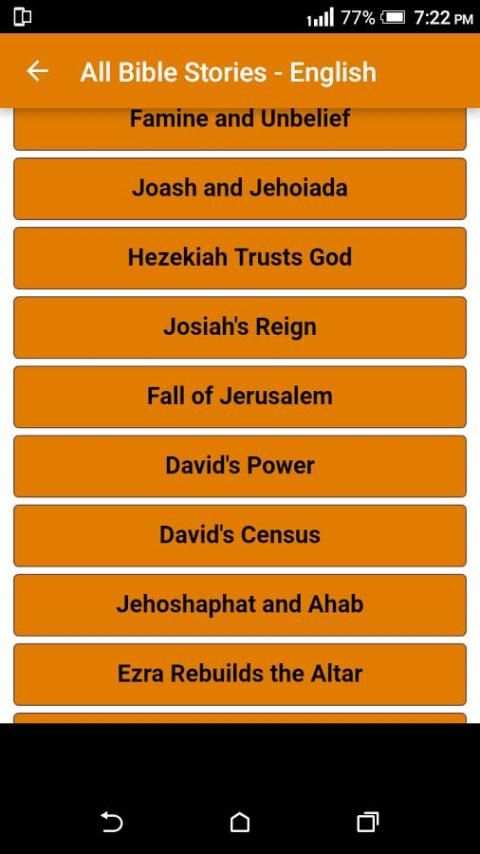 All Bible Stories in English - Full Version - Free screenshot 4