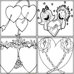 How To Draw a Simple Hearts icon