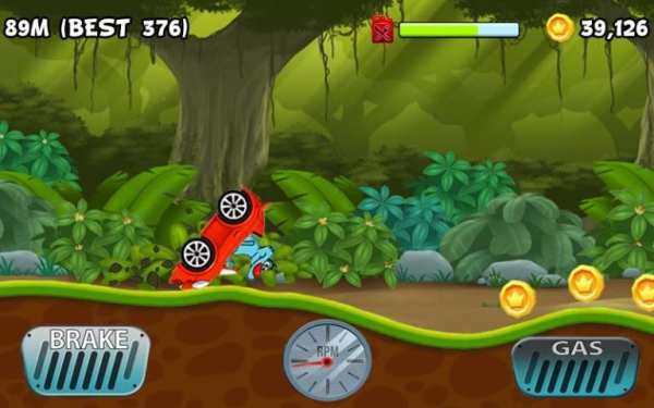 Oggy Hill Car Racing स्क्रीनशॉट 1