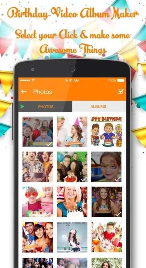 Birthday Video Album Maker screenshot 5