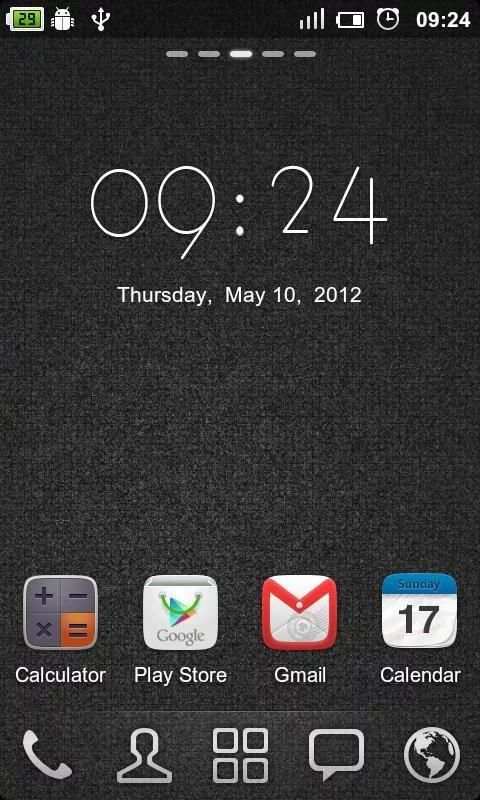 GO Clock Widget скриншот 5