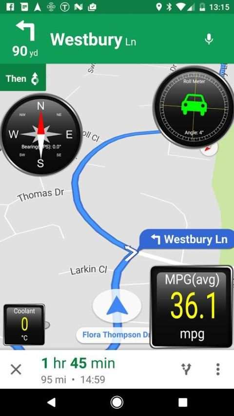 Torque Dashboard Plugin screenshot 1