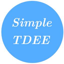 Simple TDEE Calculator