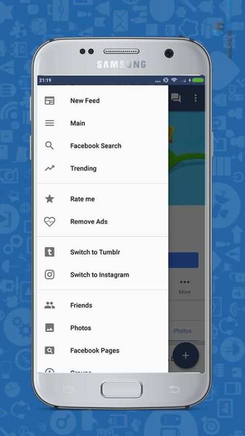 Lite Messenger for Facebook स्क्रीनशॉट 4