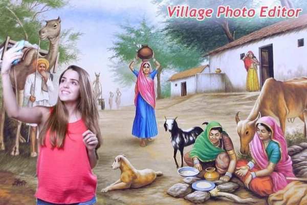 Village Photo Editor & Village Photo Frame 1 تصوير الشاشة
