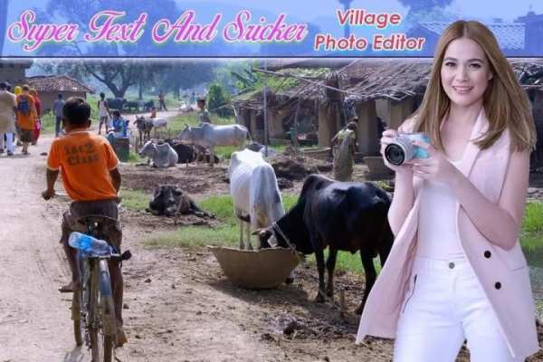 Village Photo Editor & Village Photo Frame 2 تصوير الشاشة