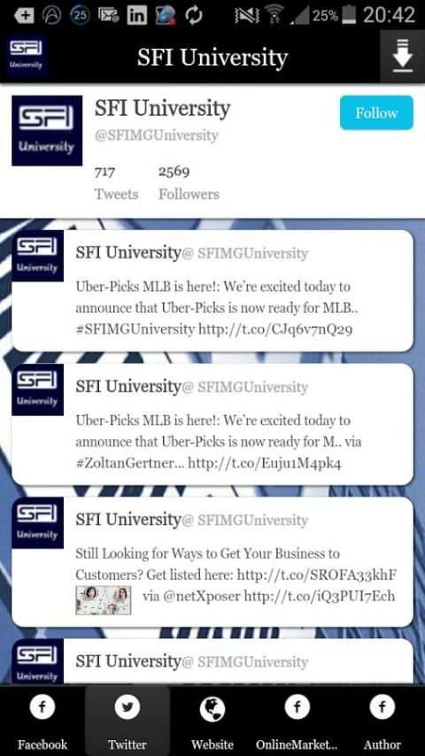 SFI University screenshot 2