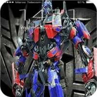 Optimus Prime Lock Screen 4K