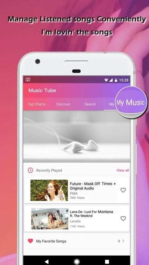 Music Tube-Free Youtube Music скриншот 3