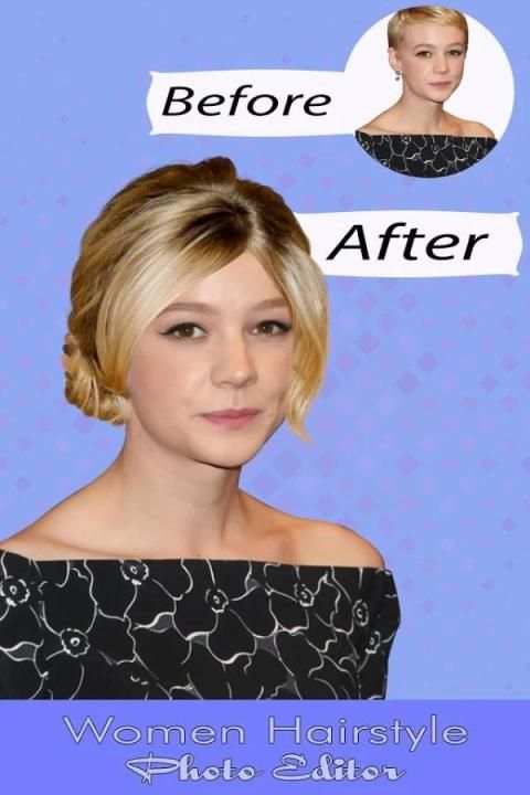 Woman Hair Styles Photo Editor : Women Hair Styles 1 تصوير الشاشة
