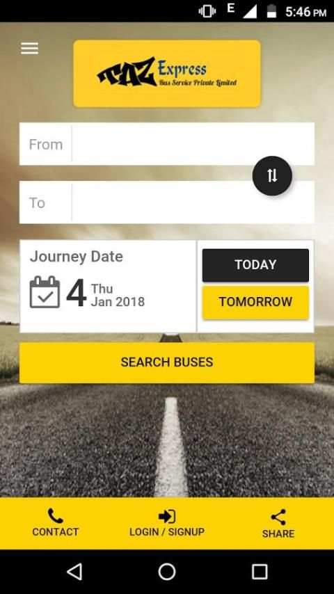 Taj Express Bus Service screenshot 6