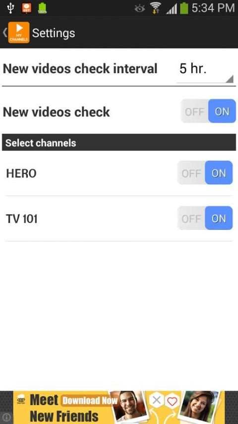 My Channels screenshot 4