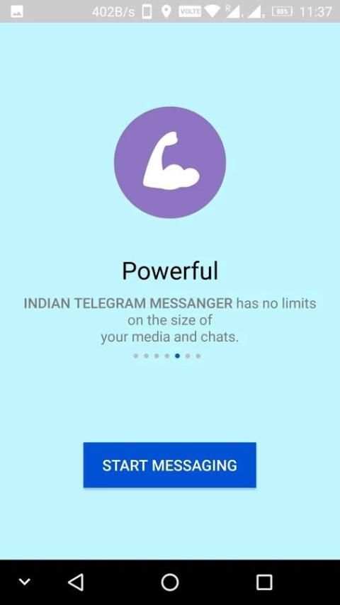 INDIAN TELEGRAM MESSANGER-unofficial स्क्रीनशॉट 3