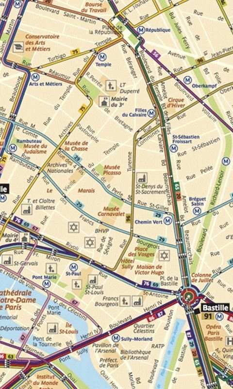 Paris Metro Bus Train screenshot 4