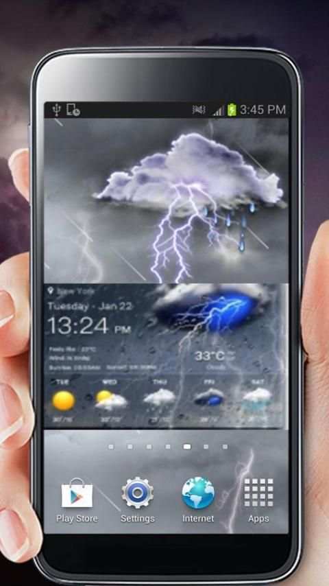 Forecast Weather Radar and Widgets скриншот 3