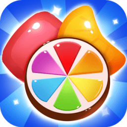 Sweet Candy Story - Free Match-3 Game أيقونة