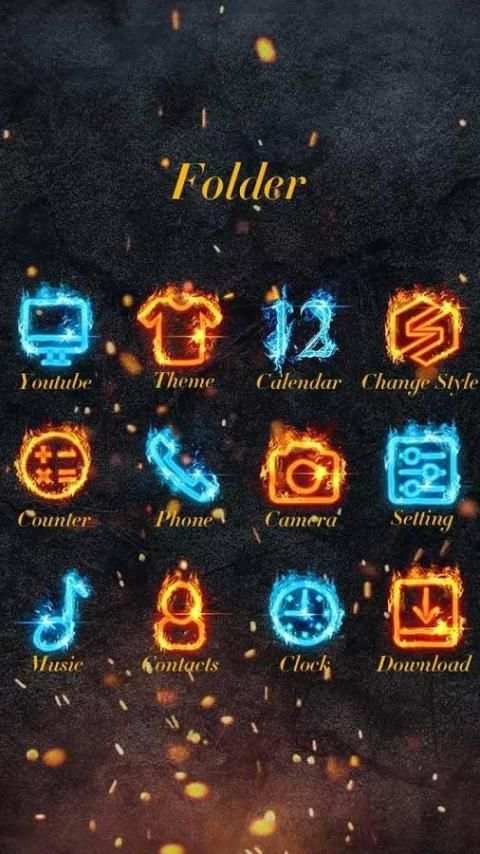 Skulls Go Launcher Theme screenshot 2