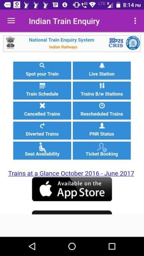 Train Enquiry 4 تصوير الشاشة