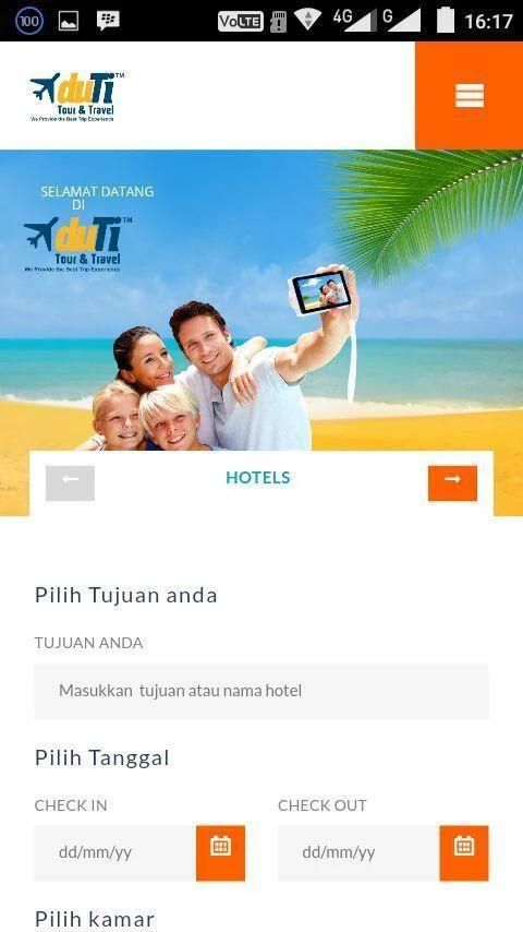 DUTI Tour & Travel screenshot 1