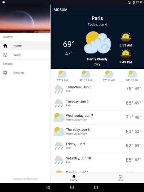 Mosum - Weather App screenshot 1