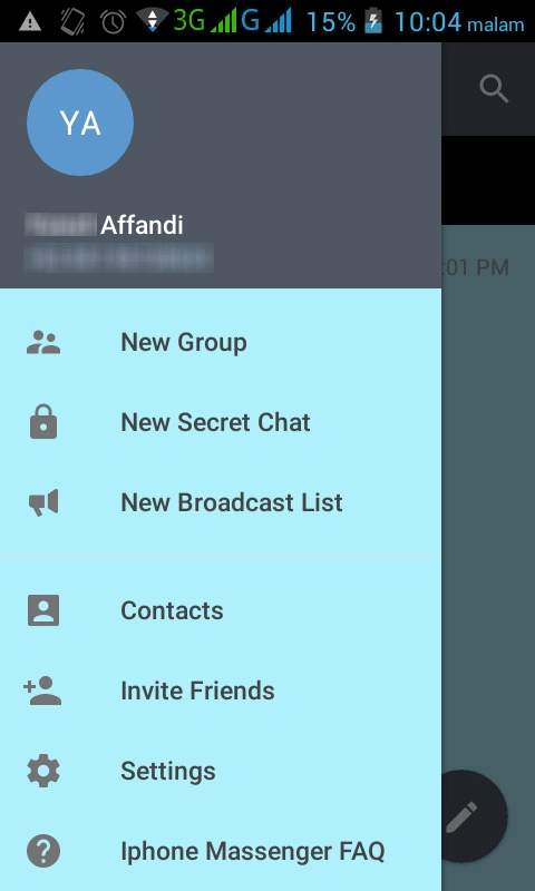 Android Messenger screenshot 4