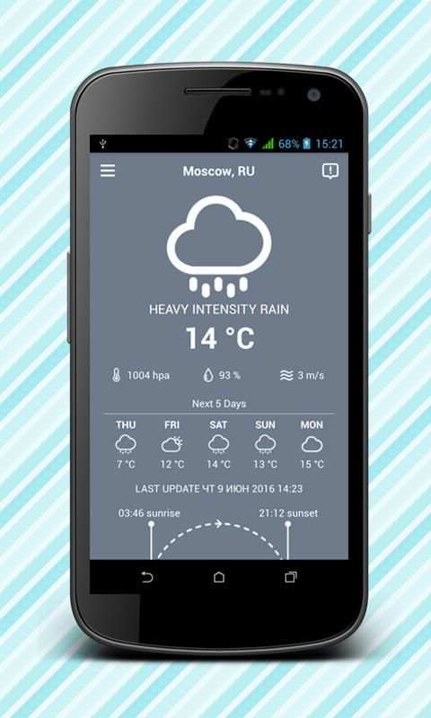 Weather world screenshot 2