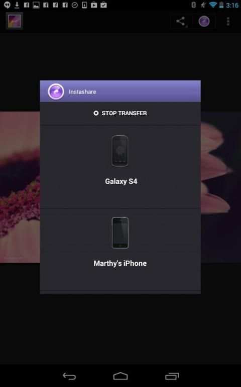 Instashare скриншот 2
