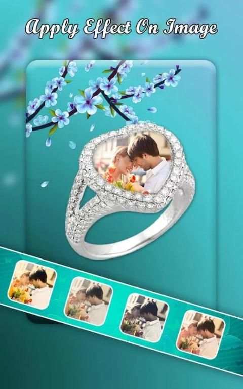 Lovely Ring Photo Frames स्क्रीनशॉट 1
