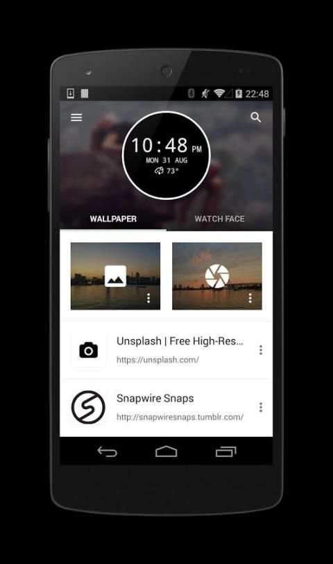Universal Wallpaper Watch Face screenshot 6