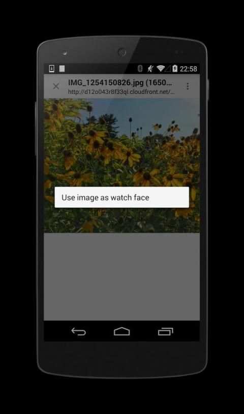 Universal Wallpaper Watch Face screenshot 3