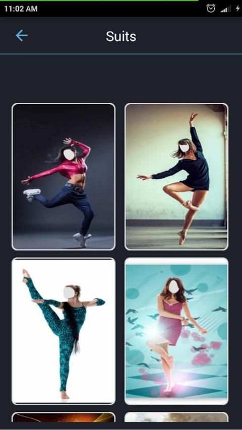 Dance Girl Photo Suit Editor screenshot 2