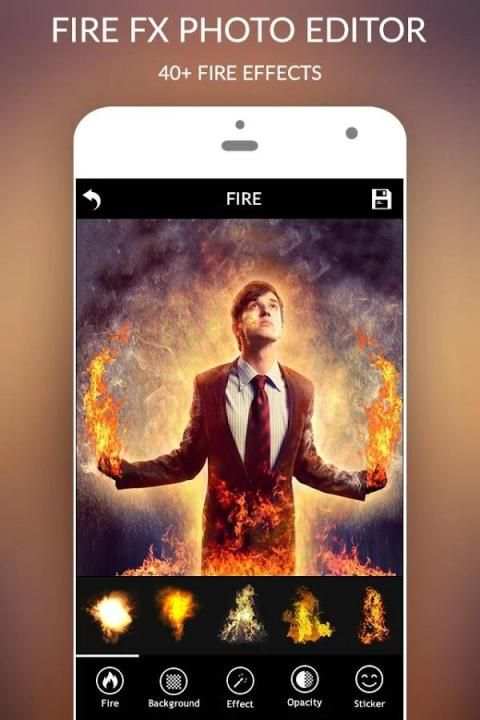 Fire Fx Movie Photo Editor скриншот 6