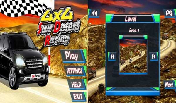 4x4 Suv Desert Racing screenshot 1
