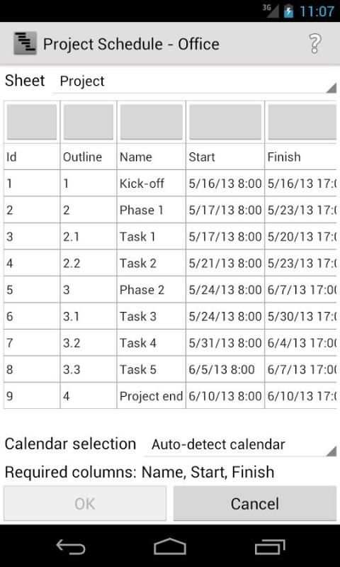 Project Schedule - Office screenshot 5