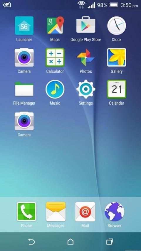 S6 Launcher and Theme screenshot 1