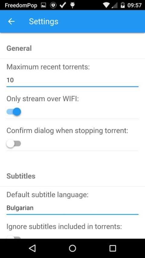Turkey Torrent Video Player स्क्रीनशॉट 2