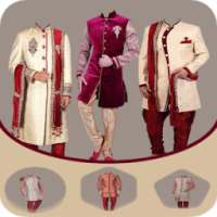 Sherwani Suit Photo Frames