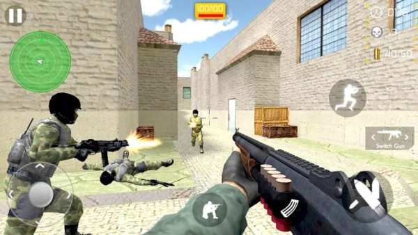 Shoot Strike Gun Fire screenshot 1
