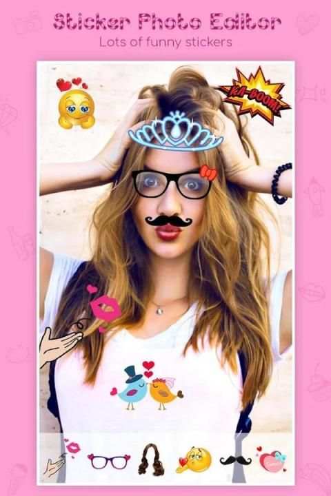 Stickers Photo Editor : Stickers & Snap Photo Edit screenshot 2