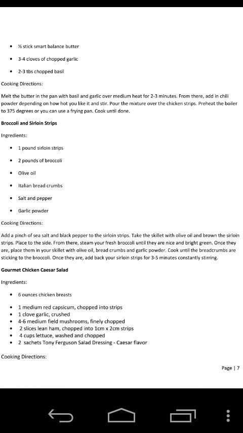 105 Muscle Building Recipes screenshot 1