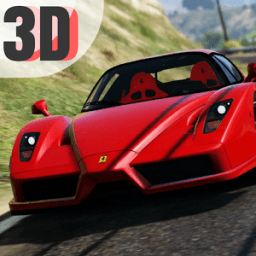Enzo Driving Ferrari 3D आइकन