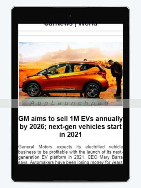 CarNews World 7 تصوير الشاشة